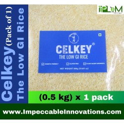 Sportify Celkey - The Low GI Rice | 0.5 kg | Diabetic-Friendly | Naturally Gluten-free | Plant-based Goodness