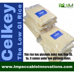 Sportify Celkey - The Low GI Rice | 0.5 kg | Diabetic-Friendly | Naturally Gluten-free | Plant-based Goodness